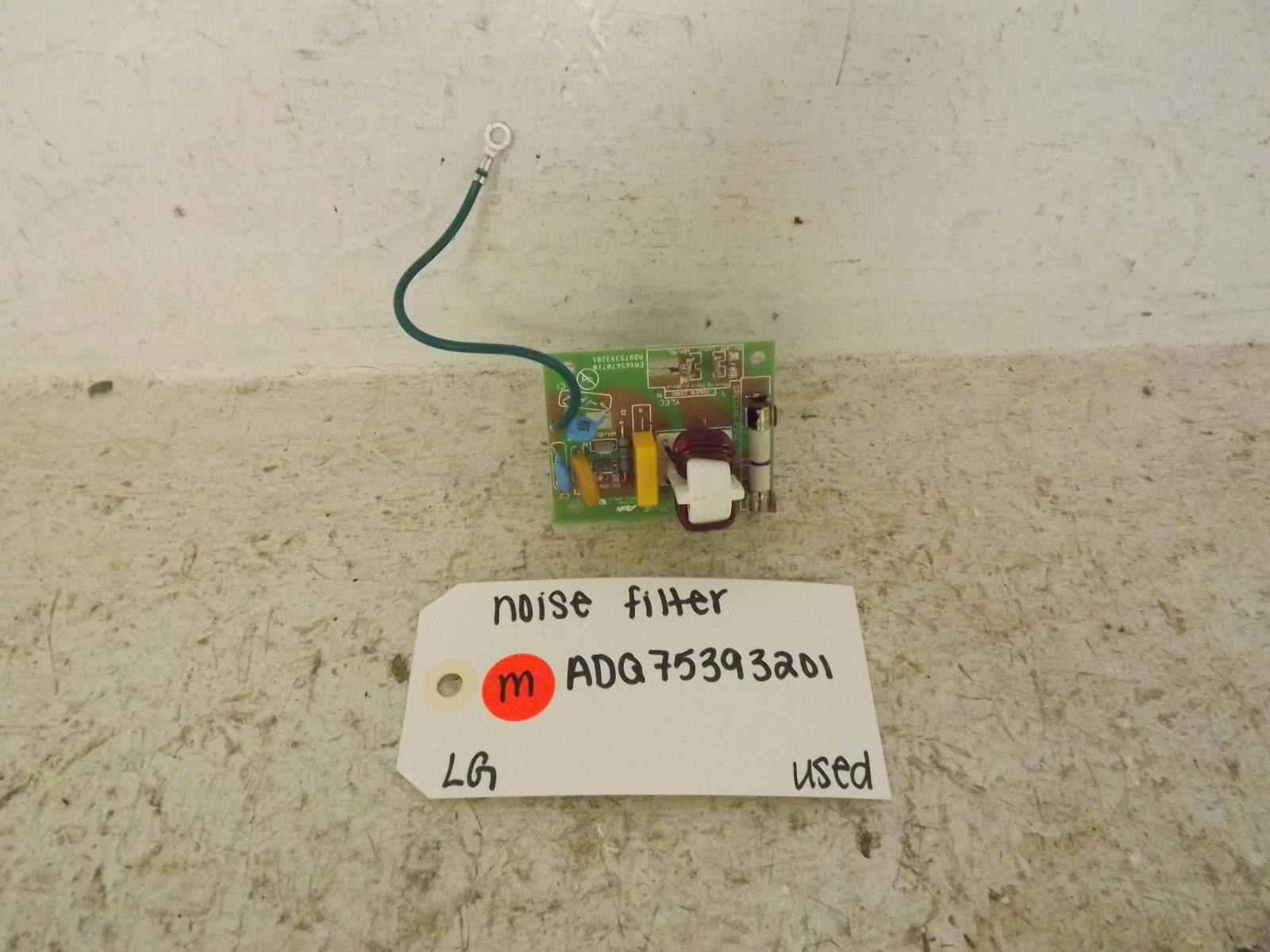 LG Microwave ADQ75393201 Noise Filter Used LG Microwave ADQ75393201 Noise Filter Used